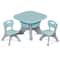 Detachable Kids Play Table And Chairs Set Toddler Learning Table With Storage Pocket 5