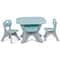 Detachable Kids Play Table And Chairs Set Toddler Learning Table With Storage Pocket 8