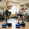 HighDensity Aerobic Step Platform Adjustable Home Gym Stepper With 3 Risers For Muscle And Cardio W 10