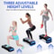 HighDensity Aerobic Step Platform Adjustable Home Gym Stepper With 3 Risers For Muscle And Cardio W 5