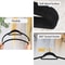 Sturdy Velvet Hangers With Rotating Hook NonSlip Design For Clothes Suits And Pants SpaceSaving Sto 5