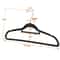 Sturdy Velvet Hangers With Rotating Hook NonSlip Design For Clothes Suits And Pants SpaceSaving Sto 6