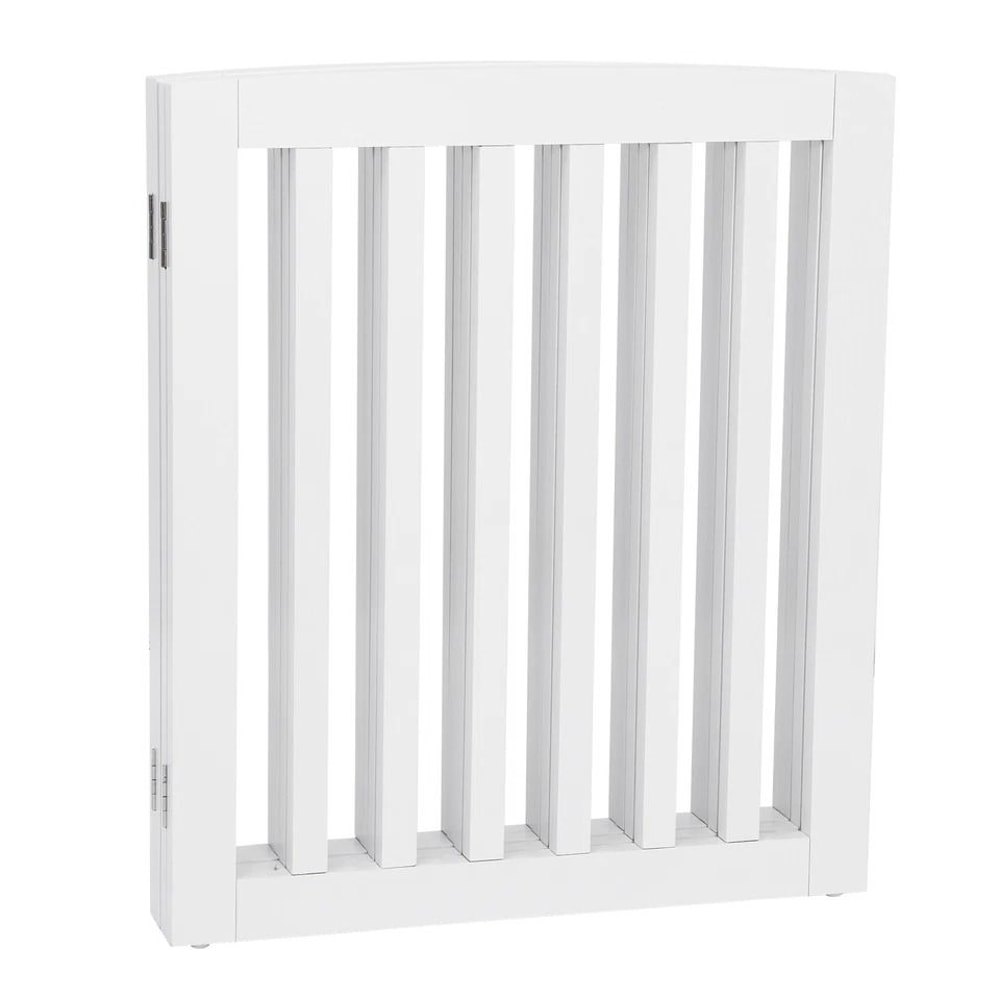 Freestanding Pet Dog Gate MDF Divider Safety Barrier For Doorway 10