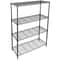Multitier Steel Wire Rack Kitchenware Shelving Unit Black Storage 1