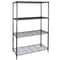 Multitier Steel Wire Rack Kitchenware Shelving Unit Black Storage 8