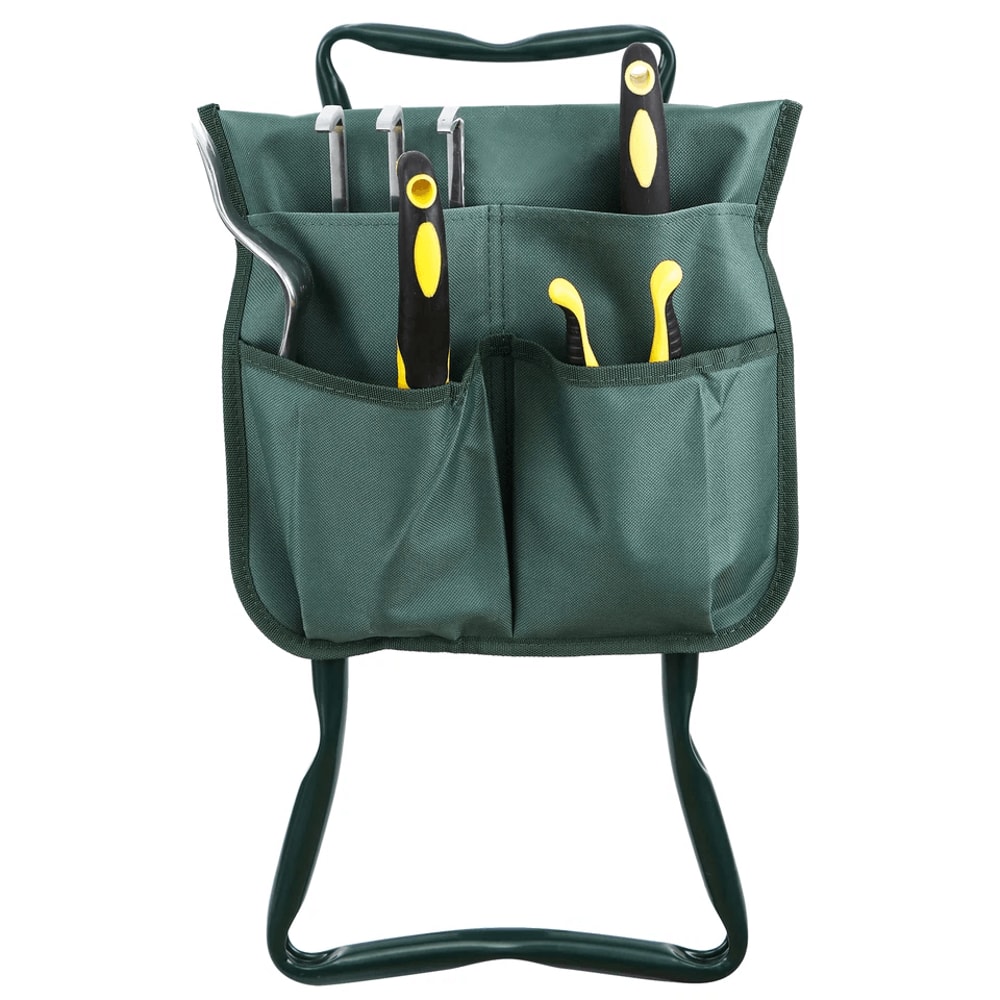 Portable Folding Garden Kneeler With Soft Cushion Seat Garden Kneeling Pad Knee Support 11