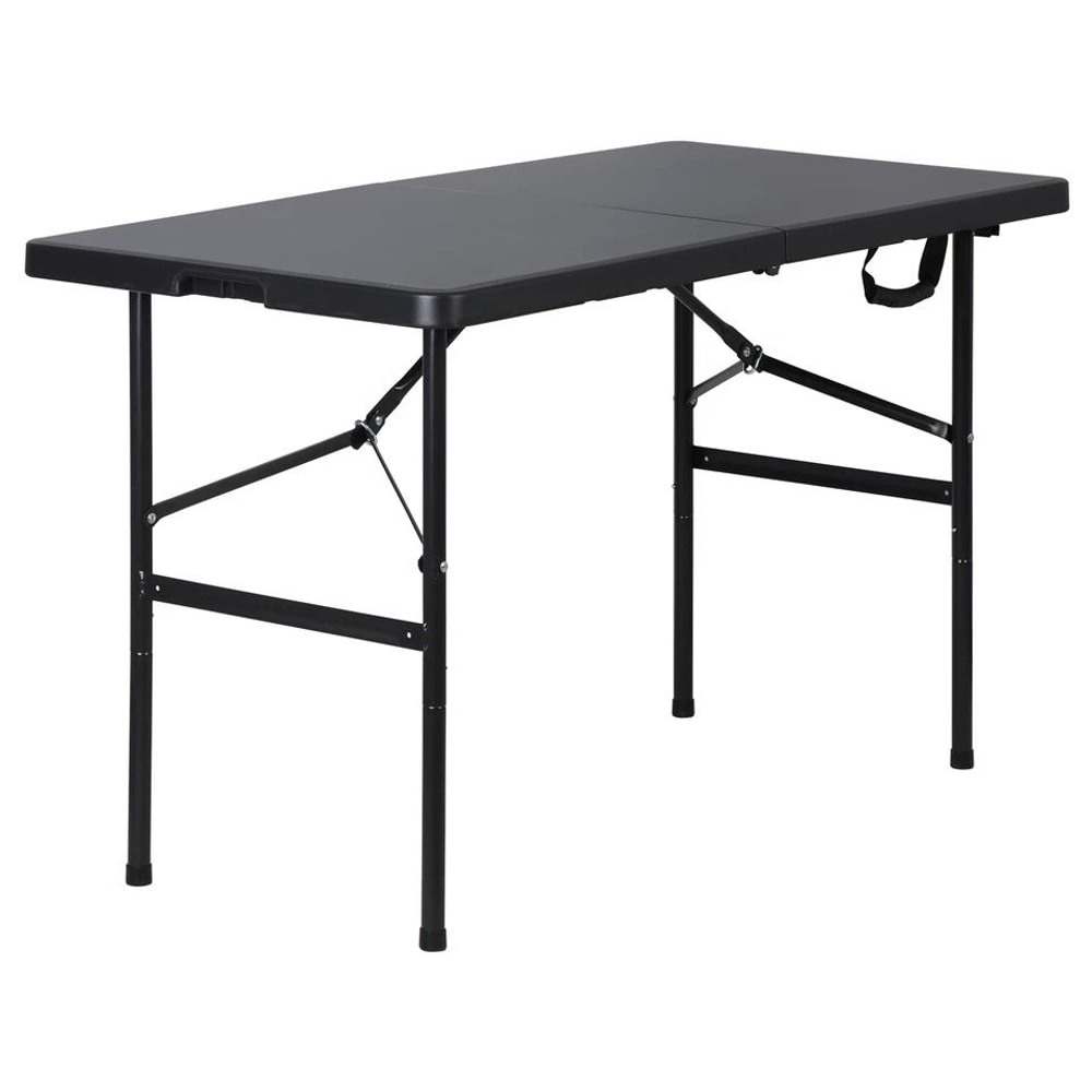 Portable Plastic Folding Table Indoor Outdoor Use Lightweight Picnic Table 12