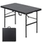 Portable Plastic Folding Table Indoor Outdoor Use Lightweight Picnic Table 14