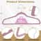 Swivel Pink Velvet Hangers Premium Clothes Hangers For Coats And Shirts NonSlip Design 1