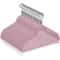 Swivel Pink Velvet Hangers Premium Clothes Hangers For Coats And Shirts NonSlip Design 10