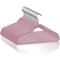 Swivel Pink Velvet Hangers Premium Clothes Hangers For Coats And Shirts NonSlip Design 0