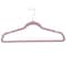 Swivel Pink Velvet Hangers Premium Clothes Hangers For Coats And Shirts NonSlip Design 7