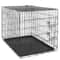Folding Dog Crate Large Pet Kennel With Tray Indoor Dog House Sturdy Metal Cage Portable And Travel 3