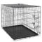Folding Dog Crate Large Pet Kennel With Tray Indoor Dog House Sturdy Metal Cage Portable And Travel 3