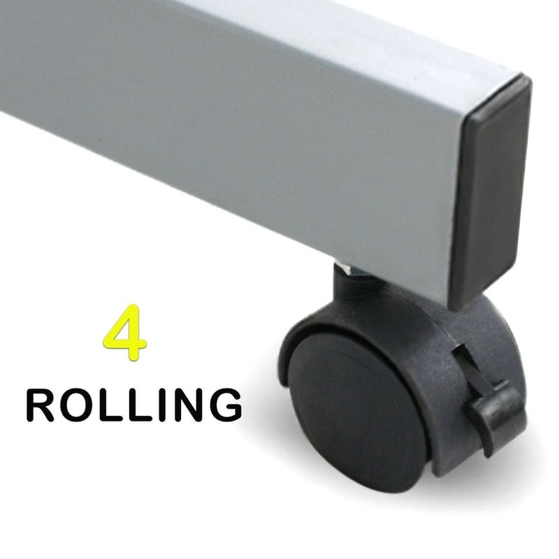 Tempered Glass Adjustable Drawing Table Rolling Drafting Station Adjustable Height Work Desk Storag 7