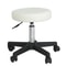 Adjustable Rolling Tattoo Chair Hydraulic Salon Stool Spa White PU Leather Cushion 1