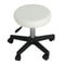 Adjustable Rolling Tattoo Chair Hydraulic Salon Stool Spa White PU Leather Cushion 2