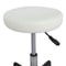 Adjustable Rolling Tattoo Chair Hydraulic Salon Stool Spa White PU Leather Cushion 3