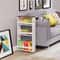 Slim Rolling Cart Tier Utility Storage Cart Narrow Kitchen Cart For Small Spaces 0