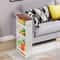 Slim Rolling Cart Tier Utility Storage Cart Narrow Kitchen Cart For Small Spaces 8