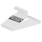 Premium Plastic Hangers White Durable NonSlip For Shirts Skirts Suits And Blouses 1