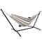 Relax In Style Cozy Hammock Hanging With Stand Comfortable Porch Swing Seat Durable Rope Chair Loun 0