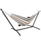 Relax In Style Cozy Hammock Hanging With Stand Comfortable Porch Swing Seat Durable Rope Chair Loun 0