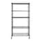 Tier Wire Shelves Rack For Kitchen Office Adjustable Storage UnitTier With Wheel Caster For Easy Mo 2