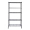 Tier Wire Shelves Rack For Kitchen Office Adjustable Storage UnitTier With Wheel Caster For Easy Mo 2
