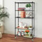 Tier Wire Shelves Rack For Kitchen Office Adjustable Storage UnitTier With Wheel Caster For Easy Mo 0