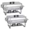 Food Warmer Chafer Chafing Dishes Stainless Steel Durable Foldable Frame Professional Catering Use 5