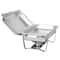 Food Warmer Chafer Chafing Dishes Stainless Steel Durable Foldable Frame Professional Catering Use 7