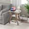 End Table With Charging Station White Side Table For Bedroom Living Room 6