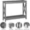 Grey Console Table For Home Entryway Table Modern Sofa Table Display Rustic Decor Versatile Accent 2
