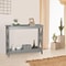 Grey Console Table For Home Entryway Table Modern Sofa Table Display Rustic Decor Versatile Accent 6