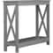 Grey Console Table For Home Entryway Table Modern Sofa Table Display Rustic Decor Versatile Accent 7