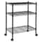 Metal Rack Shelves Shelf Storage Shelving Unit Adjustable Steel Wire Shelf 3Shelf Organization For 11
