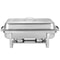 Stainless Steel Chafing Dish Set Full Size Buffet Catering Elegant Mirror Finish Water Pan Food Pan 4