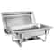 Stainless Steel Chafing Dish Set Full Size Buffet Catering Elegant Mirror Finish Water Pan Food Pan 5