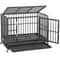 Large Dog Cage With Locks Heavy Duty Dog Crate Indoor Outdoor Removable Tray 10