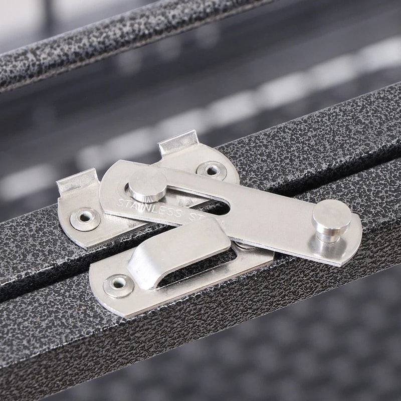 Large Dog Cage With Locks Heavy Duty Dog Crate Indoor Outdoor Removable Tray 13