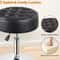 Swivel Vanity Stool Adjustable Height Makeup Stool PU Leather Chair Black Vanity Stool For Office B 7