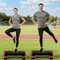 Adjustable Aerobic Stepper Platform Muscle Exercise Stepper With Risers For Home Gym 9