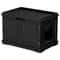 Durable Wooden Cat Litter Box Enclosure Black Pet Washroom For Living Room Stylish Cat House With E 9