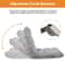 Adjustable Folding Floor Chair Sofa Lounger Bed Couch Recliner Lazy Seat Indoor Perfect For Gaming 2