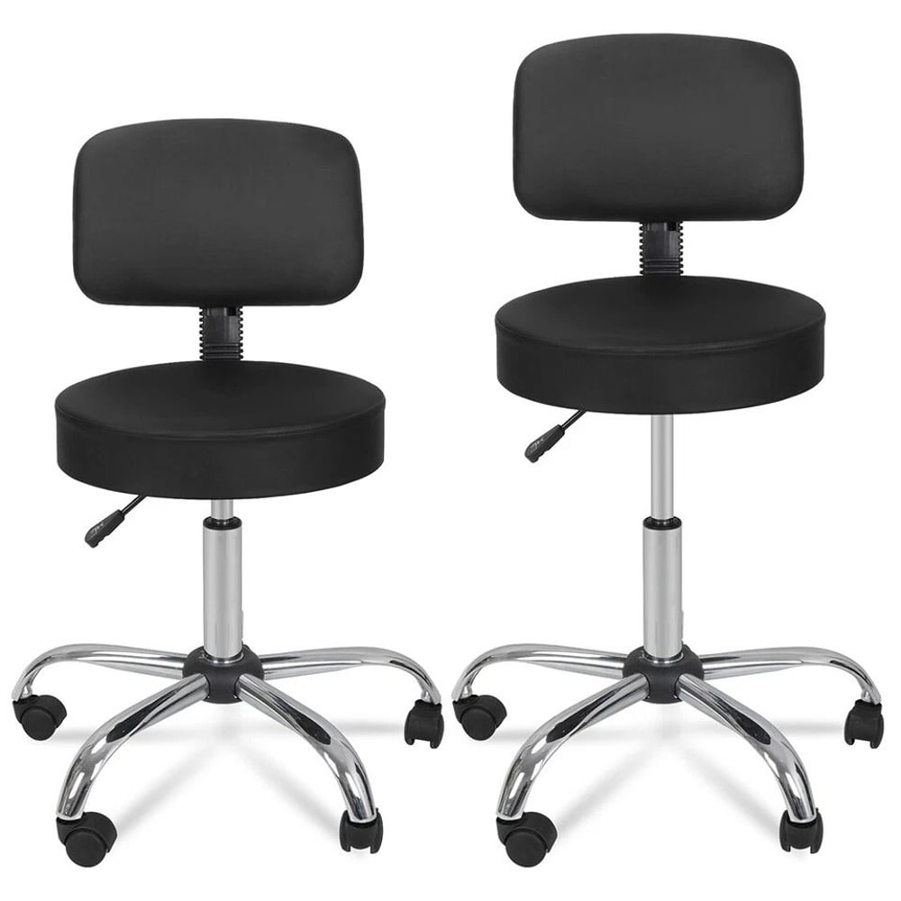 Rolling Swivel Salon Stool Chair Adjustable Hydraulic Massage Chair Height Adjustable For Spa Facia 1