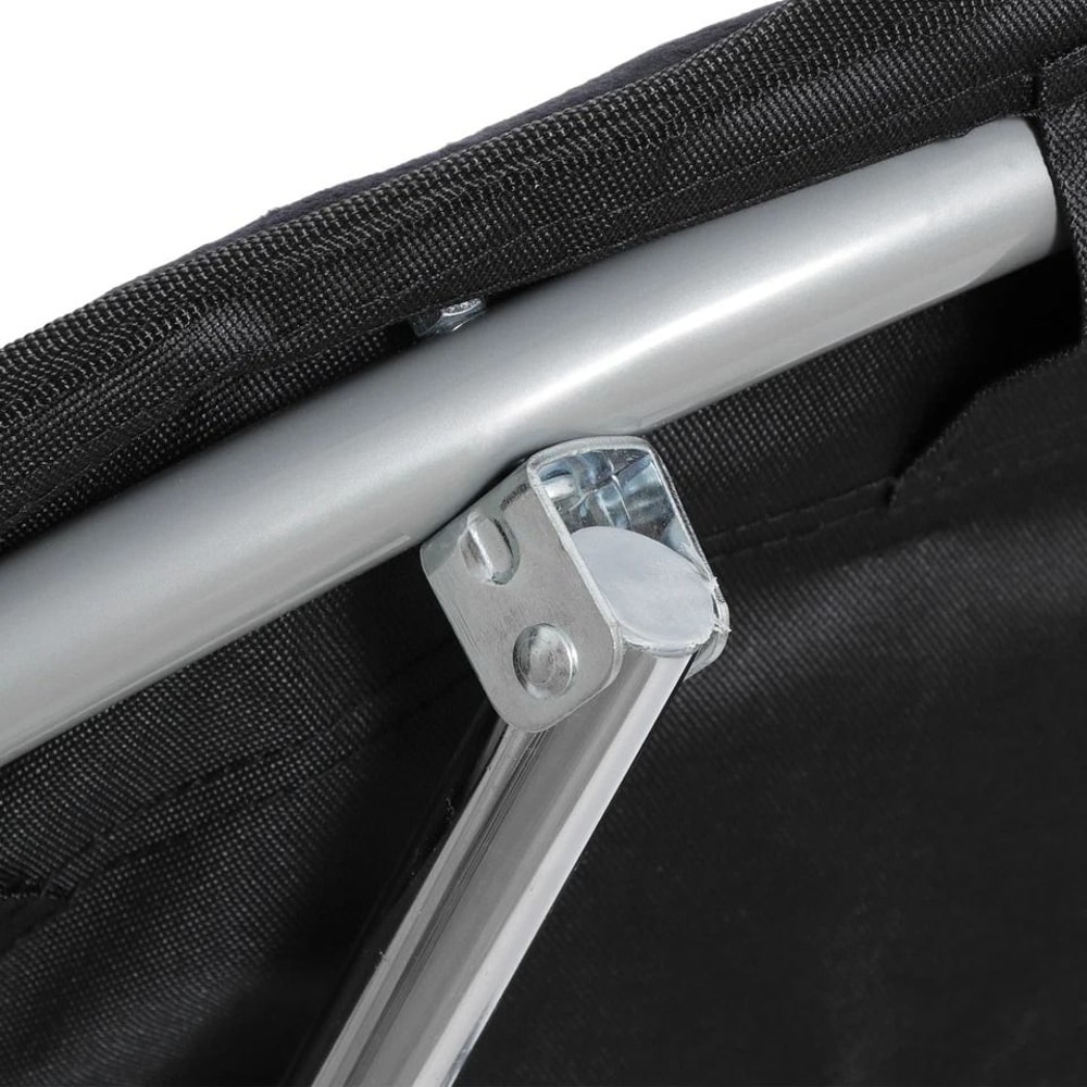 Soft Saucer Moon Chair Cozy Seat Stool With Metal Frame Folding Black Chair For Living Room Dorm An 10