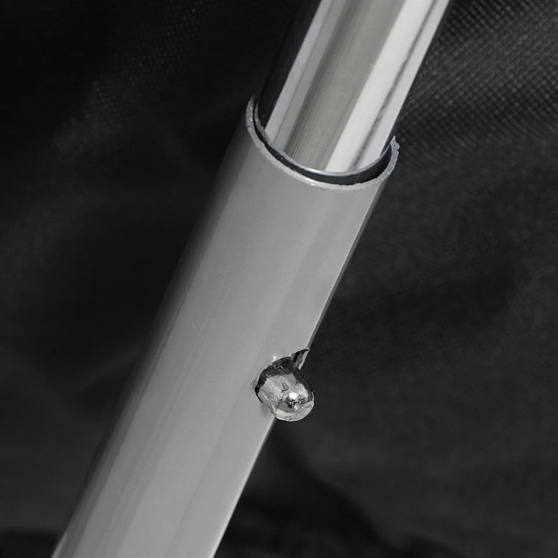 Soft Saucer Moon Chair Cozy Seat Stool With Metal Frame Folding Black Chair For Living Room Dorm An 9