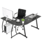 LShaped Corner Desk Computer Game Office Durable Laptop Workstation Study Desk For Home Office Setu 9
