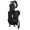 Portable Folding Massage Chair PU Leather Travel Pad Tattoo Salon Black 2